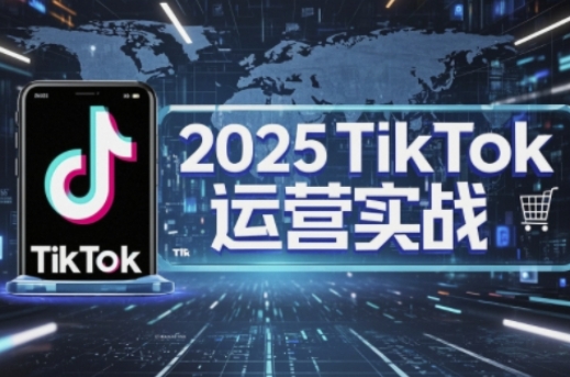 2025TikTok电商运营，掌握TikTok店铺运营核心技巧，实现低成本高转化-资源网